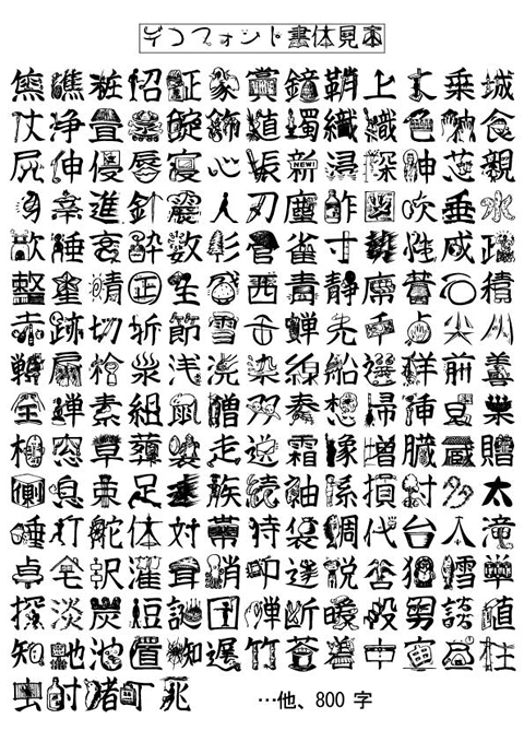 漢字 フォント 変換